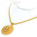 Elevated Dressy 22k Gold Pendant