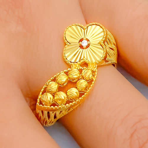 trendy-floral-21k-gold-ring