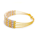 Attractive Ritzy 22k Gold Bangle Bracelet 