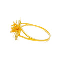 Dressy Daisy 22K Gold Flower Ring