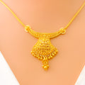 Iconic Everlasting Netted 22k Gold Necklace Set 