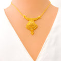Iconic Everlasting Netted 22k Gold Necklace Set 