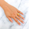 lovely-floral-leaf-21k-gold-ring