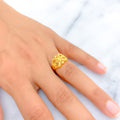 lovely-floral-leaf-21k-gold-ring