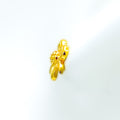 Modest Blooming 22k Gold Top Earrings 