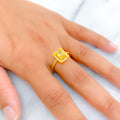 posh-contemporary-22k-gold-cz-ring-w-solitaire-stone