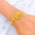 Charming Intricate Beaded 22k Gold Bracelet 