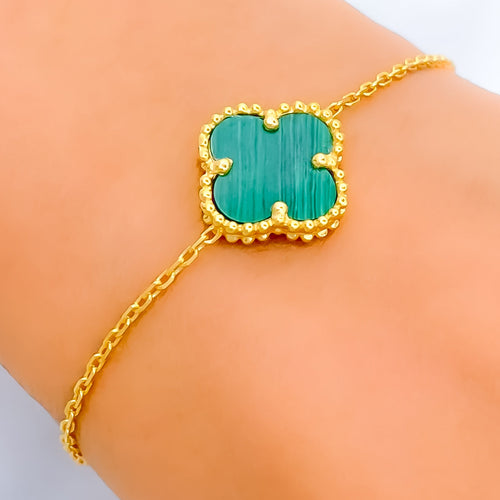 Chic Lovely 21k Gold Bracelet