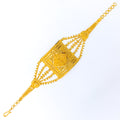 Sparkling Lovely 22k Gold Statement Bracelet