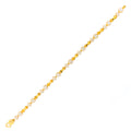 lovely-chic-22k-gold-cz-bracelet