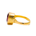 Extravagant 22K Gold 9CT Ruby Ring