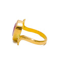 Lavish 22K 5.8CT Gold Ruby Ring 