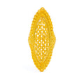 Majestic Mesh 22k Gold Elongated Ring