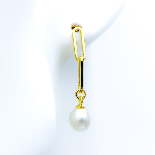 Chic Pearl Drop Earrings