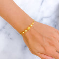 lovely-etched-22k-gold-flexi-bangle-bracelet