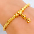 delightful-dangling-22k-gold-flexi-bangle-bracelet