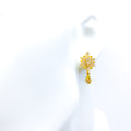 dangling-stunning-22k-gold-cz-earrings