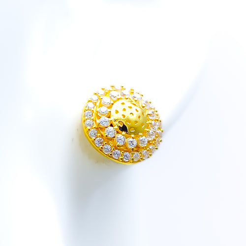 stylish-glowing-22k-gold-cz-earrings