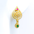 detailed-meenakari-22k-gold-cz-earrings