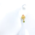 detailed-meenakari-22k-gold-cz-earrings
