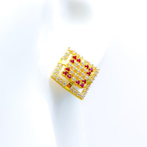 eternal-glam-22k-gold-cz-earrings