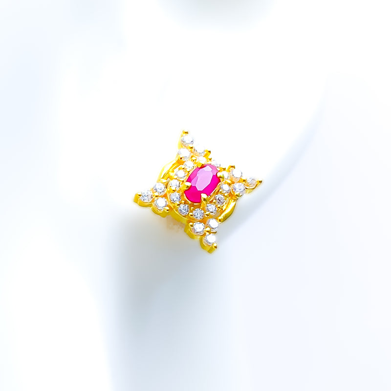 bright-timeless-22k-gold-cz-earrings