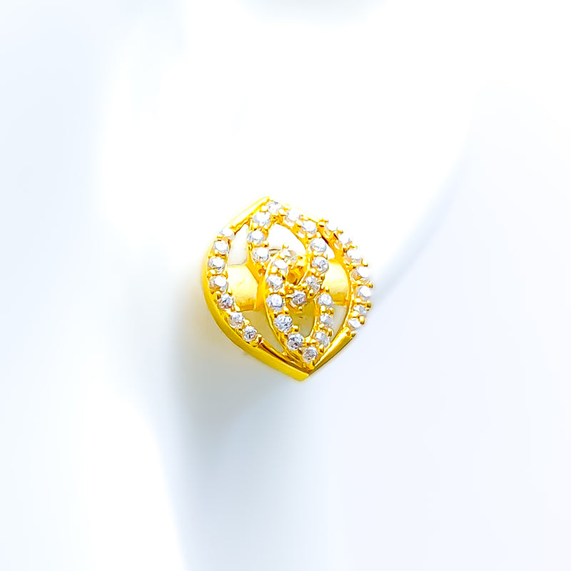 sparkling-everyday-22k-gold-cz-earrings