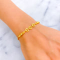 glossy-heart-22k-gold-bracelet