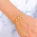 Stately Orb 22k Gold Orb Bracelet