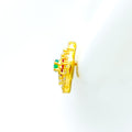 noble-vibrant-22k-gold-cz-earrings