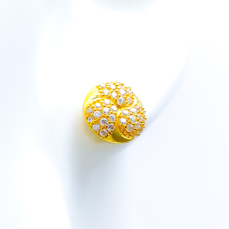 radiant-jazzy-22k-gold-cz-earrings