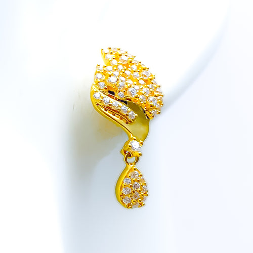 vivid-twinkling-22k-gold-cz-earrings