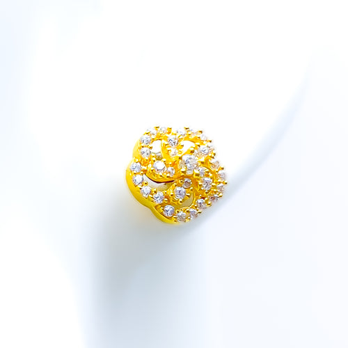 exquisite-flower-22k-gold-cz-earrings