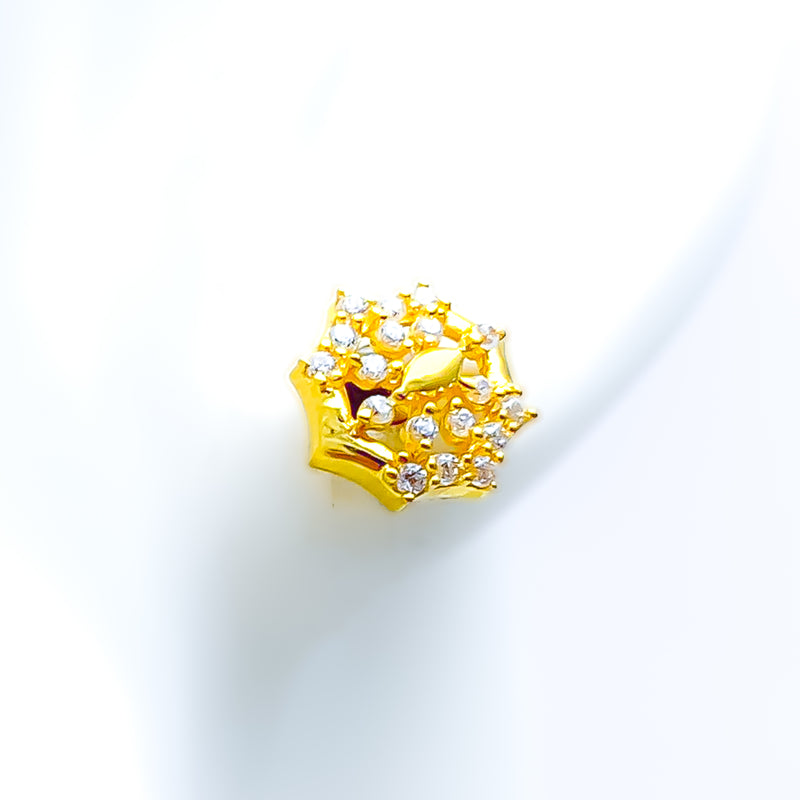 blooming-shimmering-22k-gold-cz-earrings