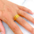 Elegant Everyday 22k Gold Ring