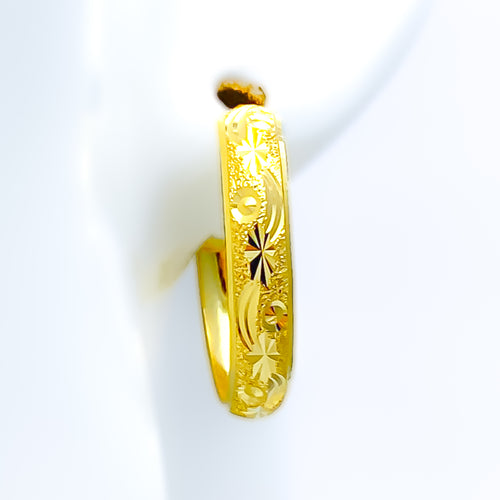 shimmering-classic-22k-gold-hoop-earrings