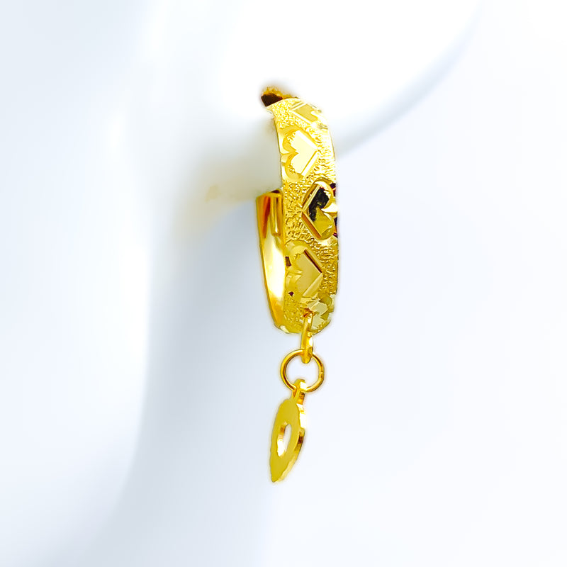 adorned-heart-22k-gold-hoop-earrings