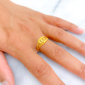 chic-heart-22k-gold-ring