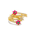 palatial-flower-22k-gold-cz-ring