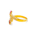 palatial-flower-22k-gold-cz-ring