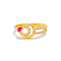 charming-decorative-22k-gold-cz-ring