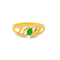 stylish-ethereal-22k-gold-cz-ring