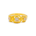 dynamic-stylish-22k-gold-cz-ring