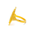 Palatial Upscale Marquise 22K Gold Ring 