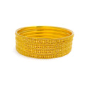 Elegant Dressy Traditional 22k Gold Bangles 