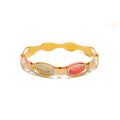 Priceless Evergreen 22k Gold Vibrant Bangle 