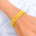 sparkling-alternating-striped-22k-gold-bangle-pair