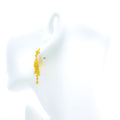 attractive-tasseled-22k-gold-earrings