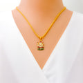 elegant-enamel-22k-gold-pendant