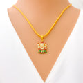 elegant-enamel-22k-gold-pendant